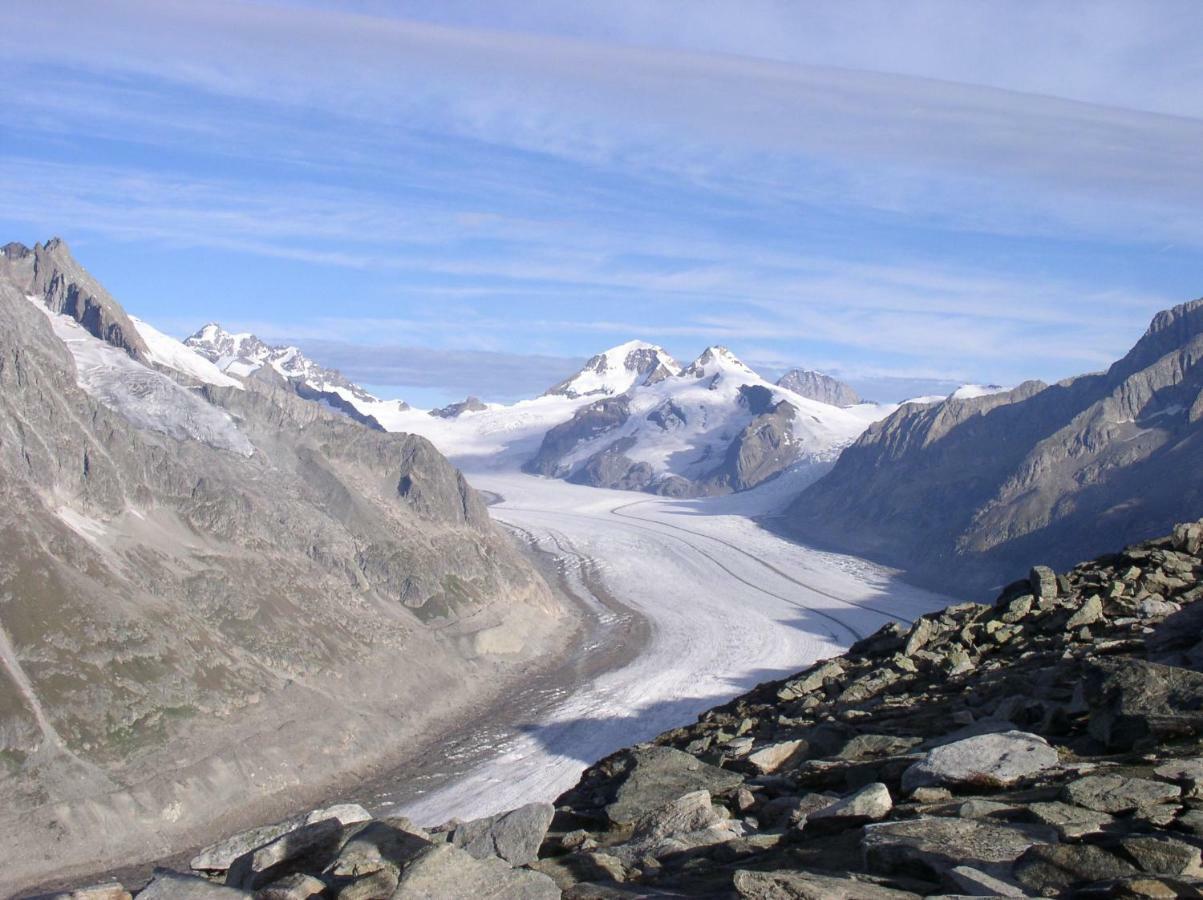 Mischabelblick Apartman Fiesch Kültér fotó