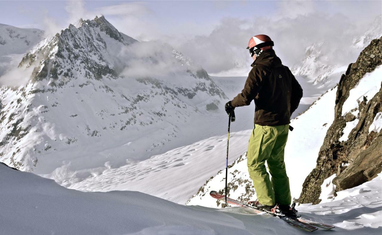 Mischabelblick Apartman Fiesch Kültér fotó